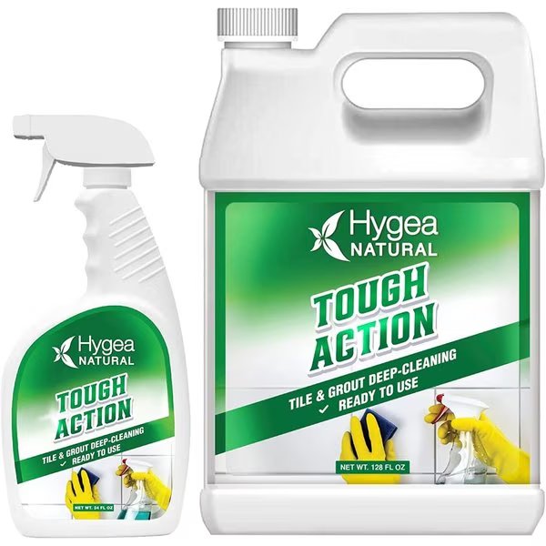 Tough Action  Tile  Grout DeepCleaning Ready to use 24oz Spray  Refill, Hygea Natural, Mfr#: HNC-52